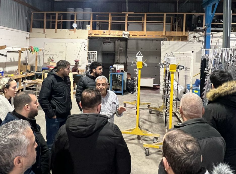 Visite d'entreprise et partage d'expérience